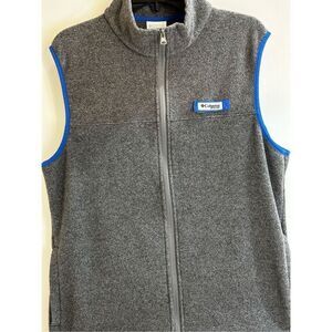 Columbia PFG men’s size M gray Harborside vest
